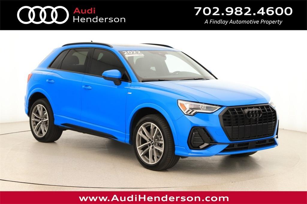 used 2022 Audi Q3 car, priced at $26,288