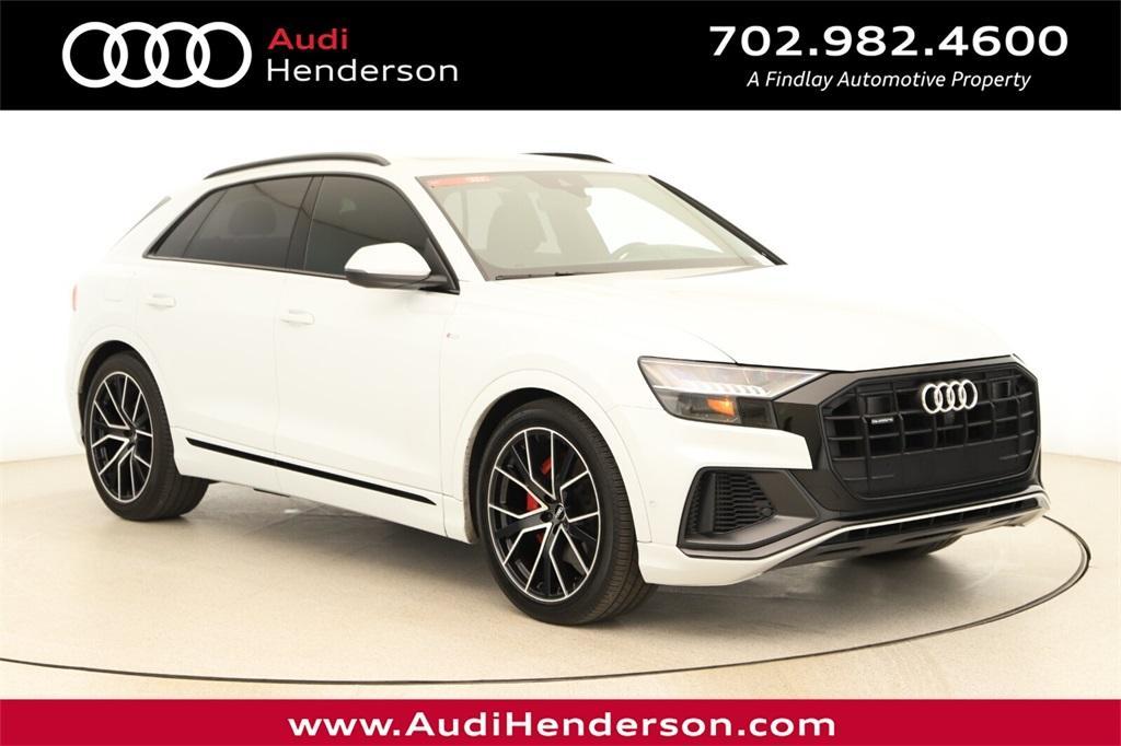 used 2020 Audi Q8 car, priced at $44,372