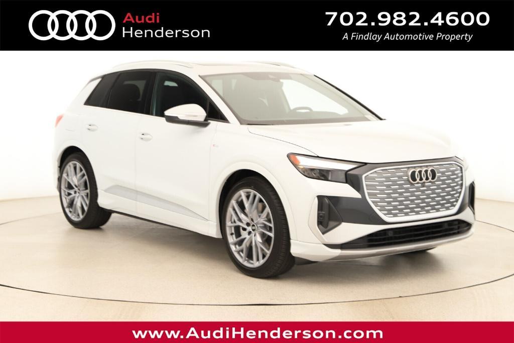 new 2025 Audi Q4 e-tron car, priced at $63,880