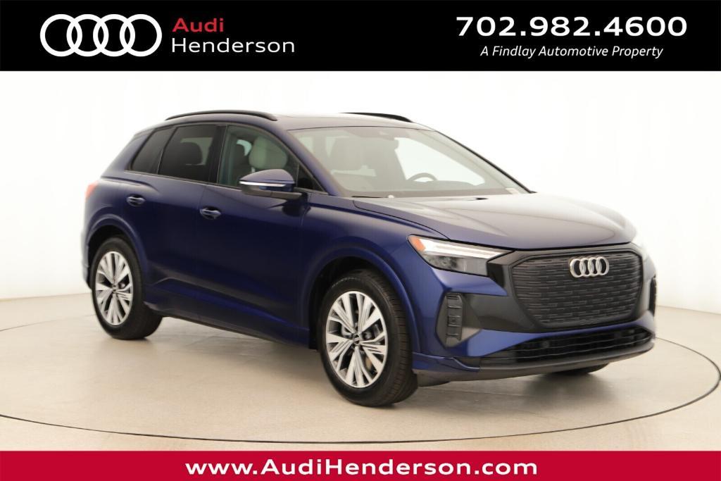 new 2025 Audi Q4 e-tron car, priced at $54,690