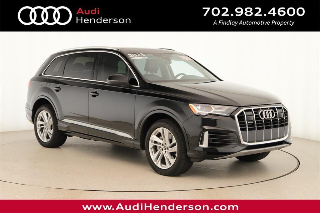 used 2023 Audi Q7 car, priced at $44,488