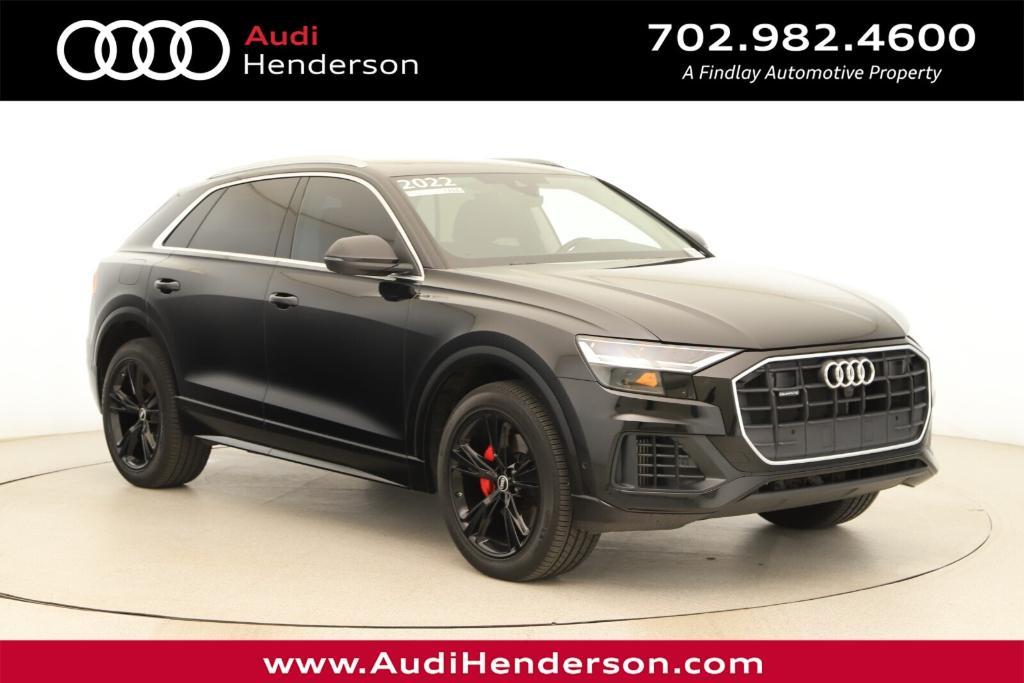 used 2022 Audi Q8 car, priced at $46,988