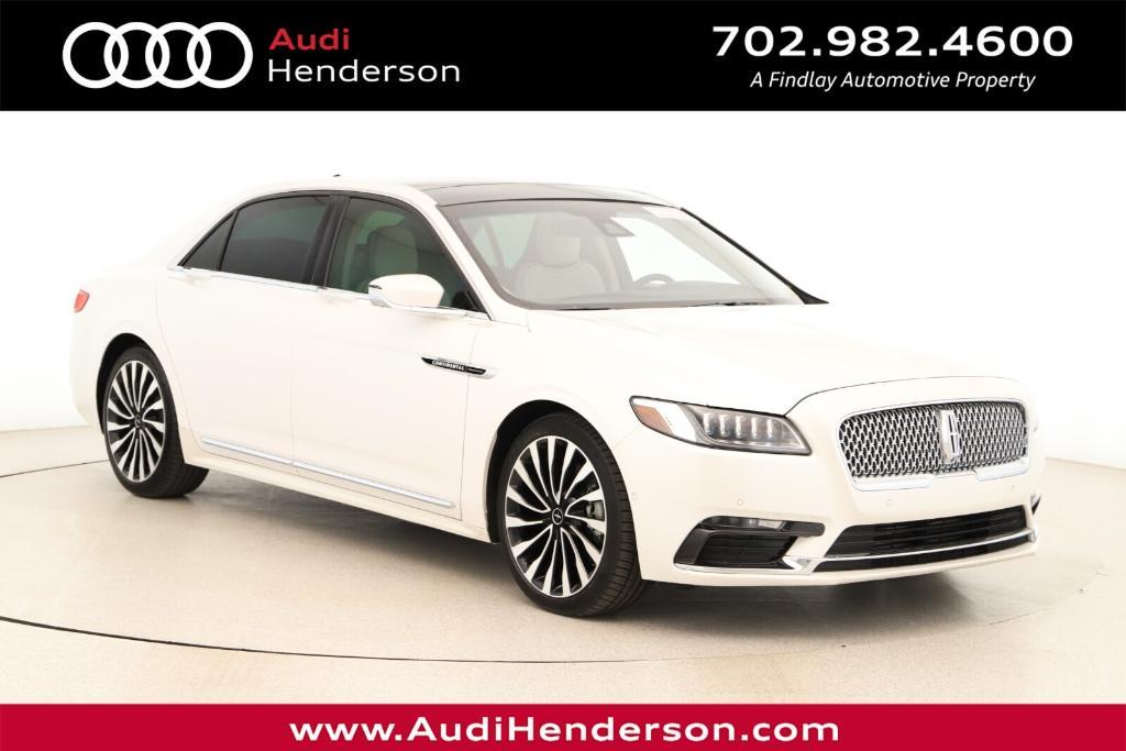 used 2019 Lincoln Continental car, priced at $33,988