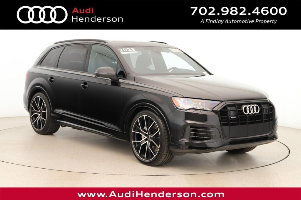 used 2023 Audi Q7 car, priced at $56,646