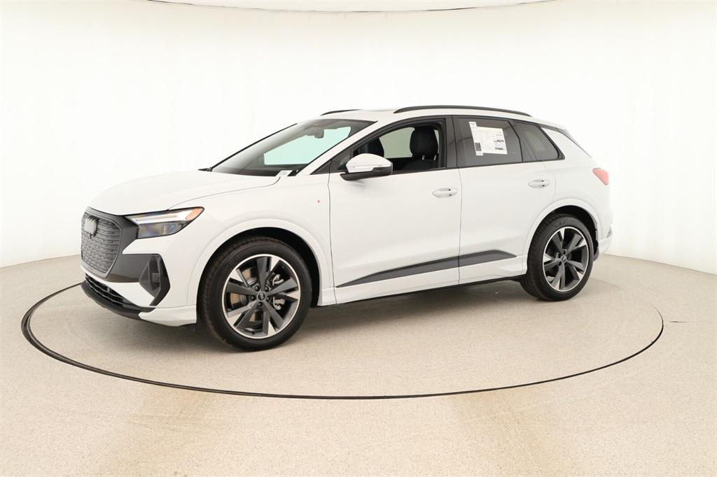 new 2025 Audi Q4 e-tron car, priced at $60,935