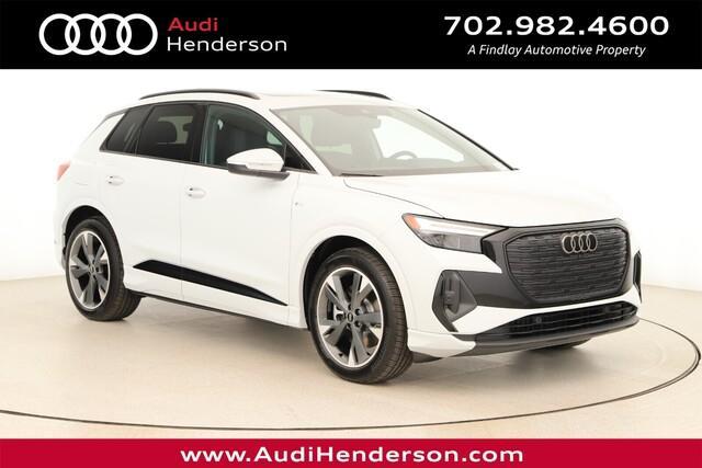 new 2025 Audi Q4 e-tron car, priced at $60,935