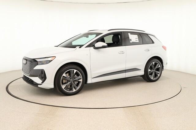 new 2025 Audi Q4 e-tron car, priced at $60,935