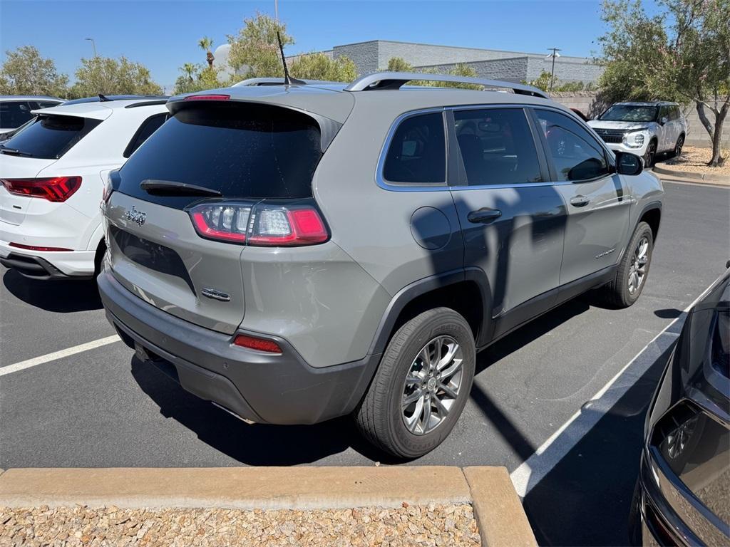 used 2021 Jeep Cherokee car, priced at $21,988