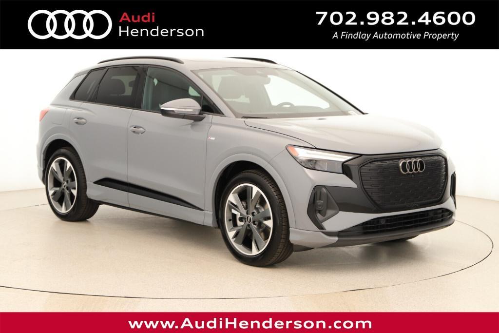new 2025 Audi Q4 e-tron car, priced at $60,340