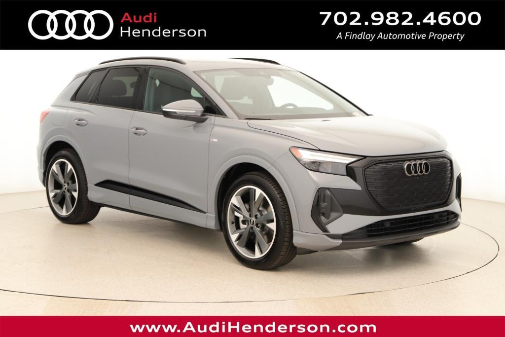 new 2025 Audi Q4 e-tron car, priced at $60,340