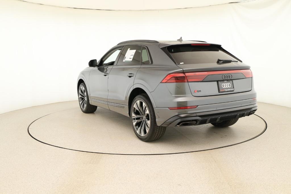 new 2025 Audi Q8 car, priced at $84,555