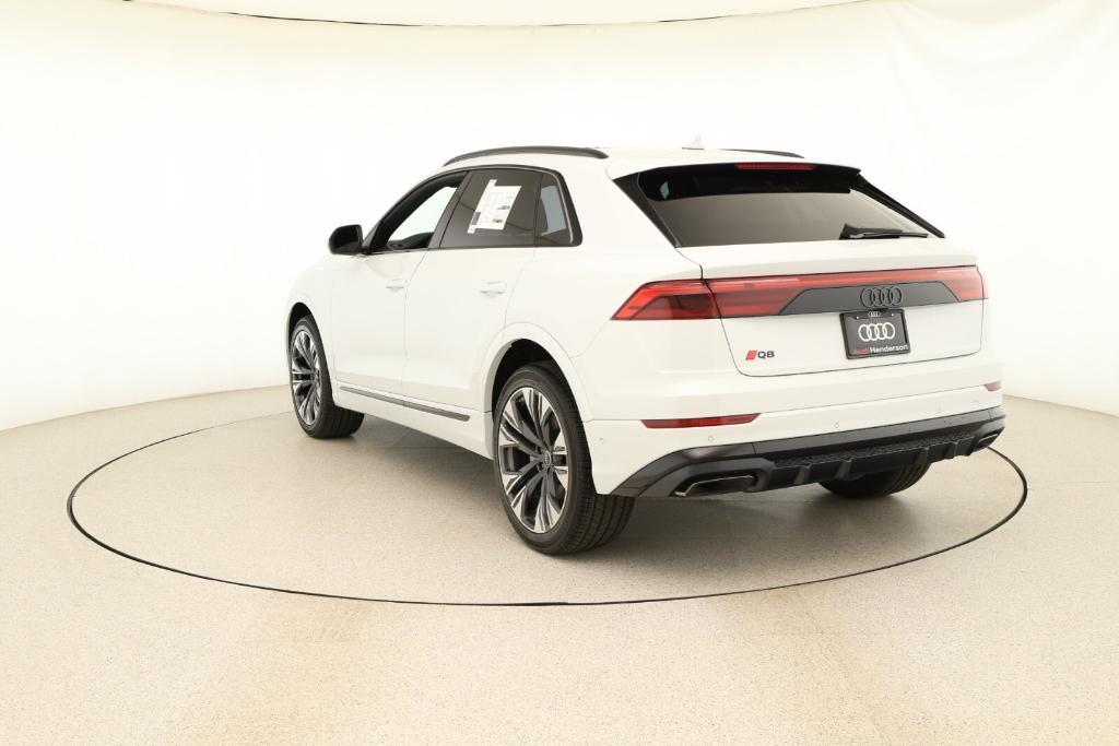 new 2025 Audi Q8 car, priced at $88,435