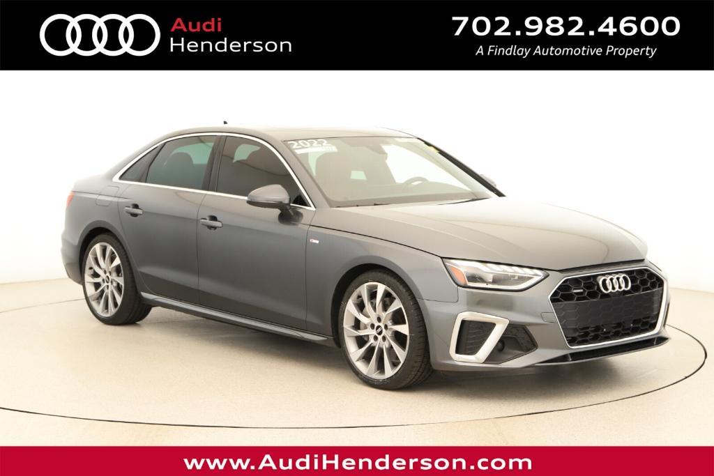 used 2022 Audi A4 car, priced at $27,988