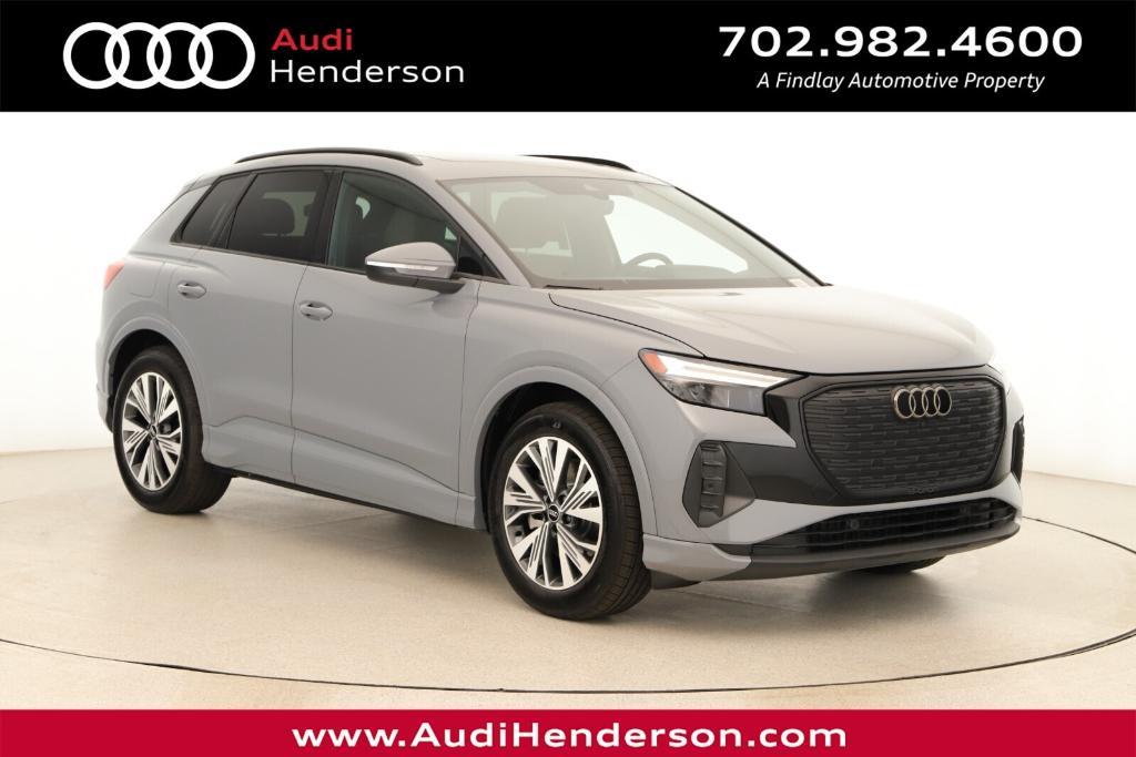 new 2025 Audi Q4 e-tron car, priced at $54,140