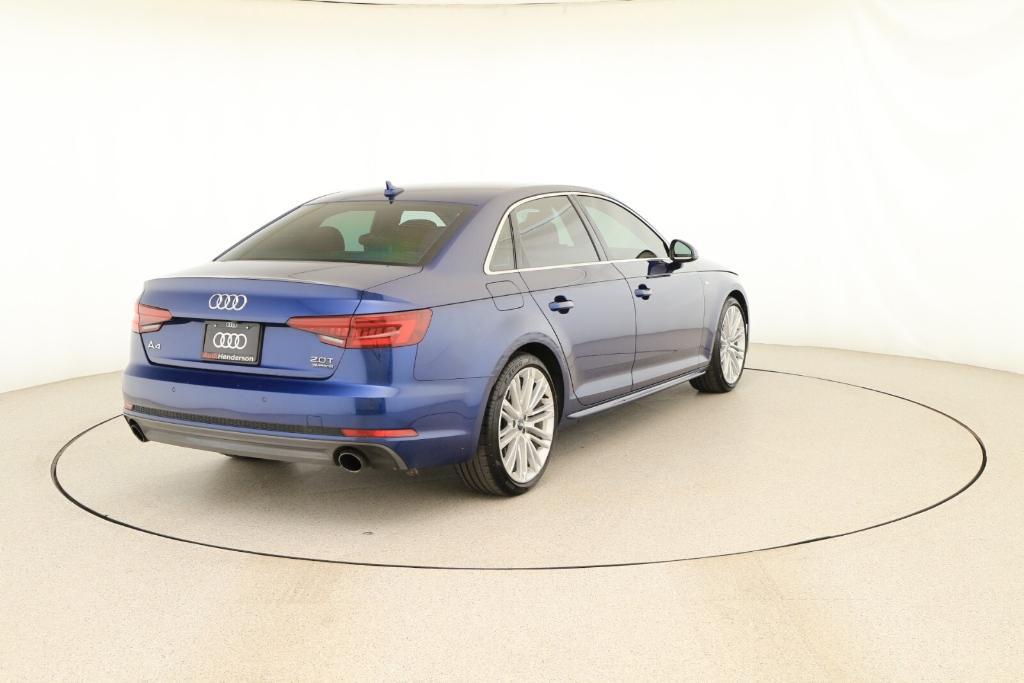 used 2018 Audi A4 car, priced at $19,735