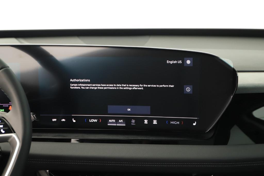 new 2025 Audi Q6 e-tron car, priced at $69,065