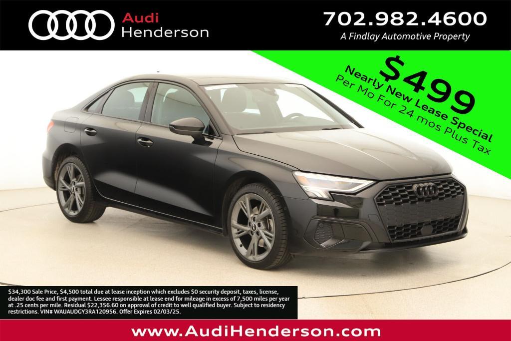 used 2024 Audi A3 car, priced at $36,648