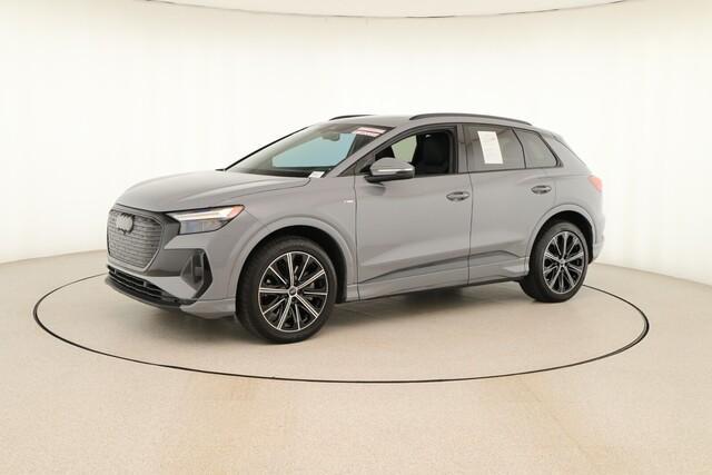 used 2022 Audi Q4 e-tron car, priced at $22,488