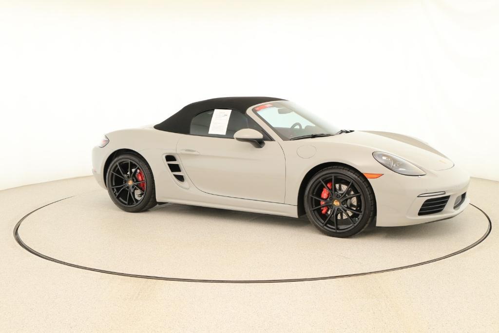 used 2021 Porsche 718 Boxster car, priced at $72,988