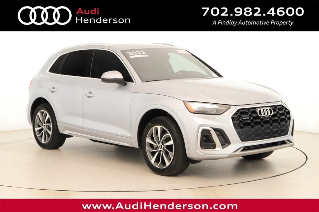 used 2022 Audi Q5 car, priced at $34,588