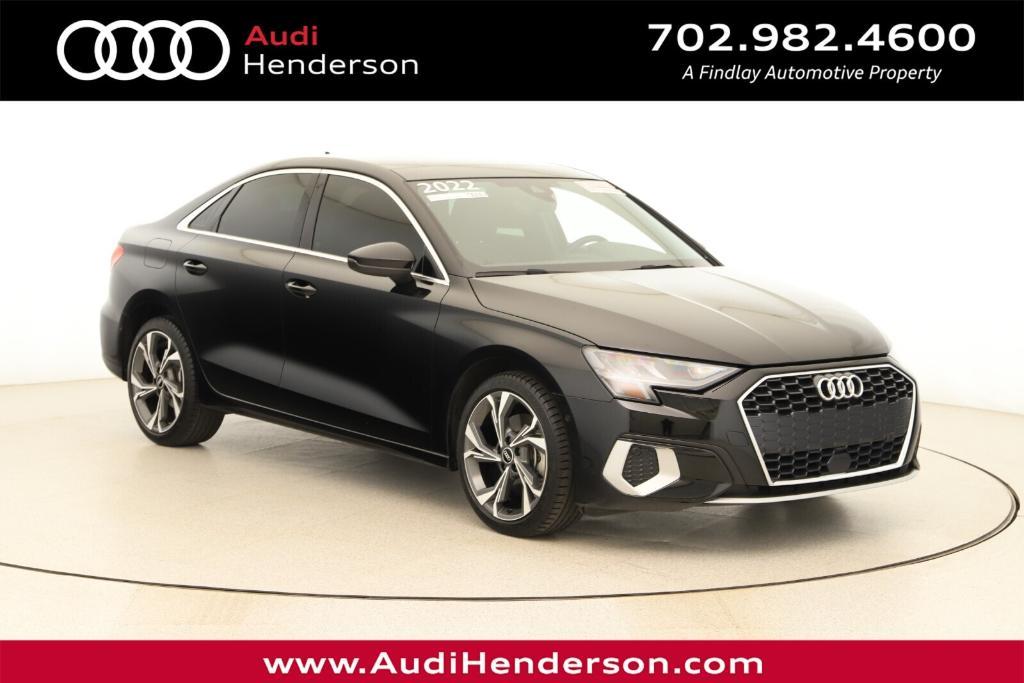 used 2022 Audi A3 car, priced at $24,388