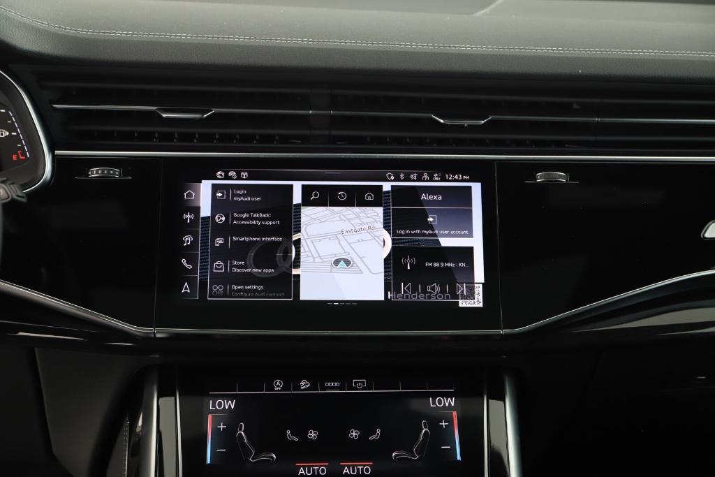 new 2025 Audi Q8 car, priced at $83,185