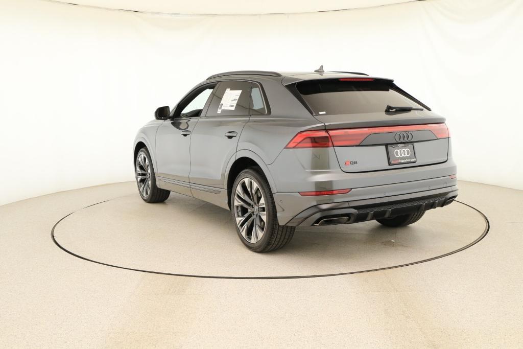 new 2025 Audi Q8 car, priced at $89,675