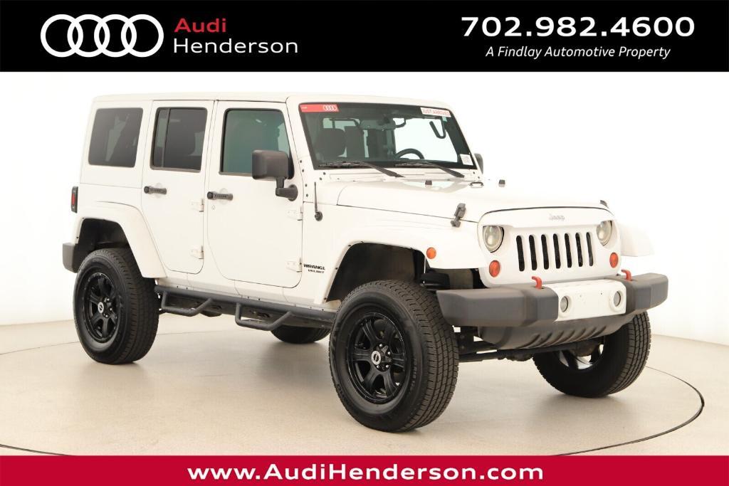 used 2012 Jeep Wrangler Unlimited car, priced at $15,988