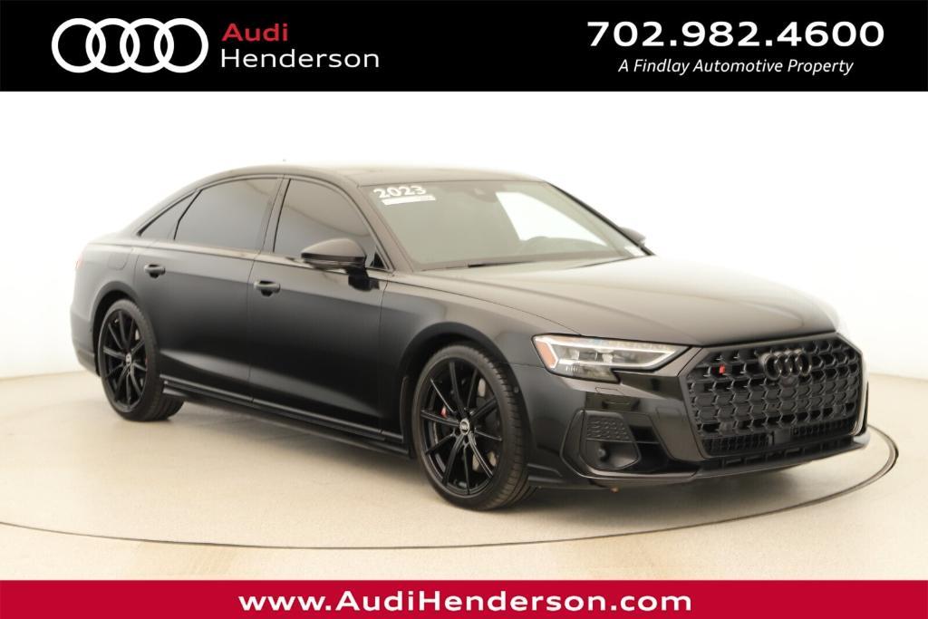 used 2023 Audi S8 car, priced at $80,488