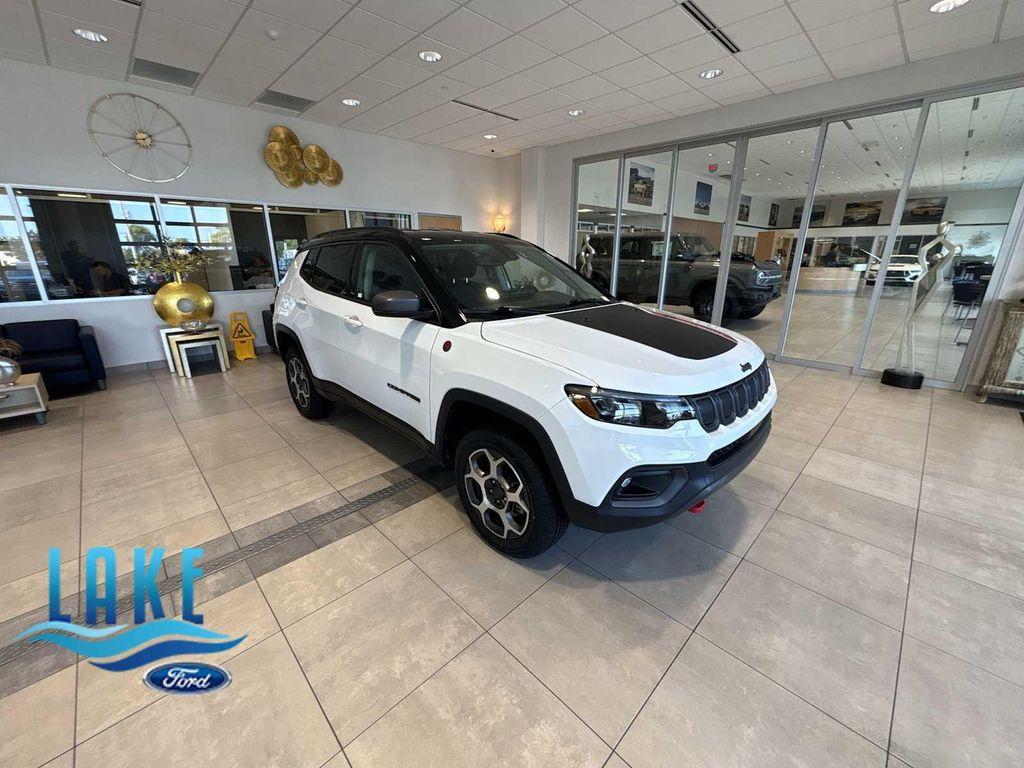 used 2022 Jeep Compass car, priced at $22,933