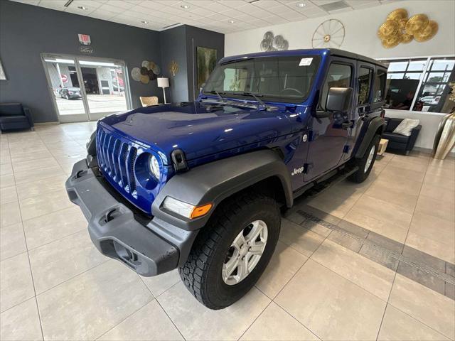used 2019 Jeep Wrangler Unlimited car, priced at $25,983