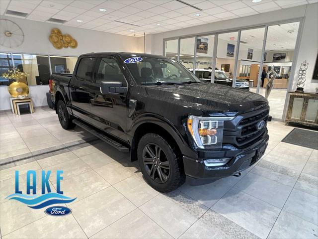 used 2021 Ford F-150 car, priced at $36,589