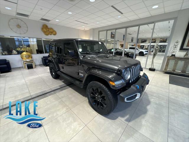 used 2022 Jeep Wrangler Unlimited 4xe car, priced at $32,955