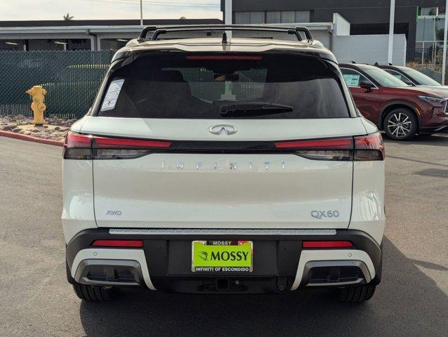 new 2025 INFINITI QX60 car, priced at $65,550