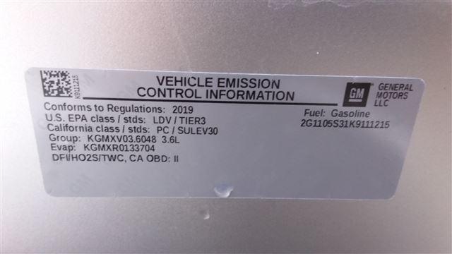 used 2019 Chevrolet Impala car, priced at $22,471