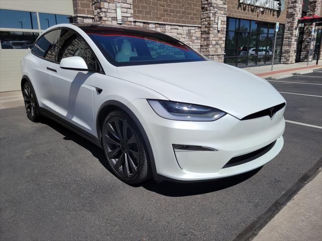 used 2022 Tesla Model X car, priced at $52,995