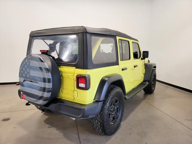 used 2022 Jeep Wrangler Unlimited car, priced at $31,995