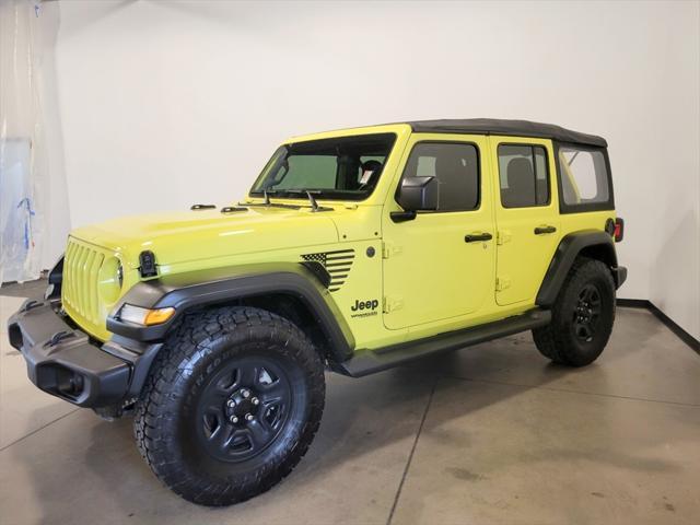 used 2022 Jeep Wrangler Unlimited car, priced at $31,995