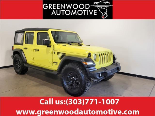 used 2022 Jeep Wrangler Unlimited car, priced at $31,995