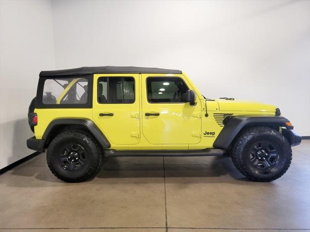 used 2022 Jeep Wrangler Unlimited car, priced at $31,995