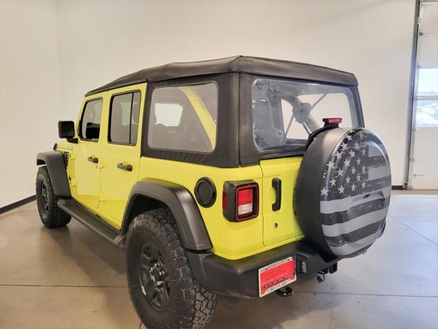 used 2022 Jeep Wrangler Unlimited car, priced at $31,995