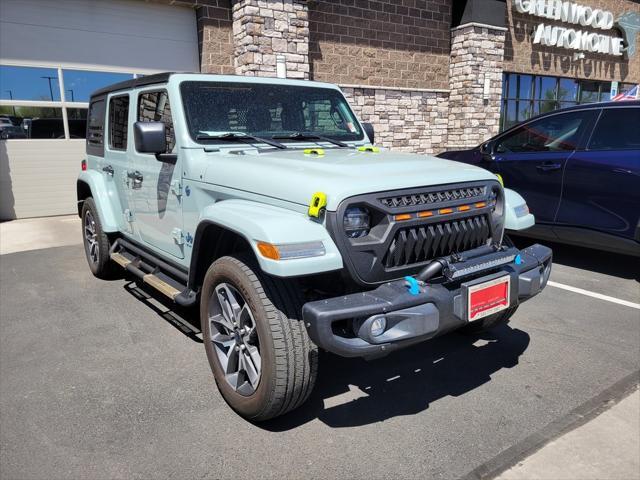 used 2024 Jeep Wrangler 4xe car, priced at $38,995