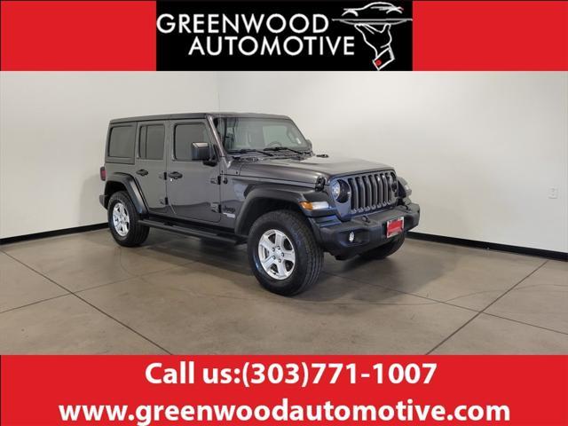 used 2021 Jeep Wrangler Unlimited car, priced at $30,800