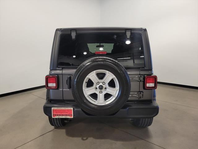 used 2021 Jeep Wrangler Unlimited car, priced at $30,800