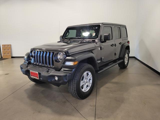 used 2021 Jeep Wrangler Unlimited car, priced at $30,800