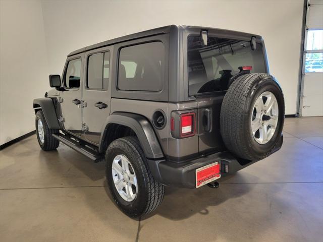 used 2021 Jeep Wrangler Unlimited car, priced at $30,800