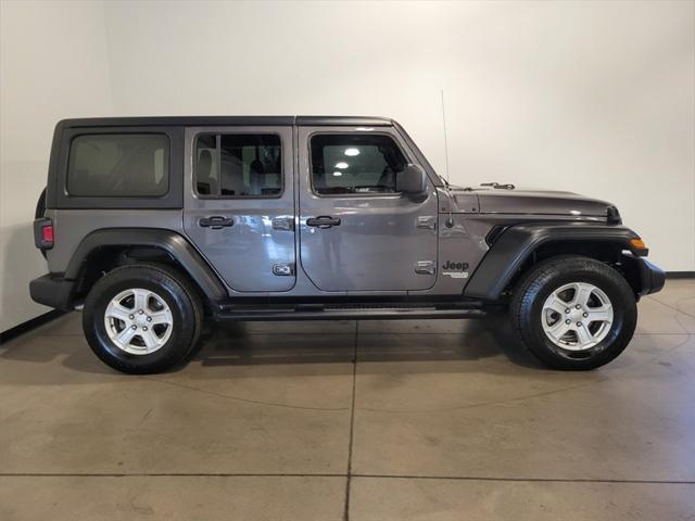 used 2021 Jeep Wrangler Unlimited car, priced at $30,800