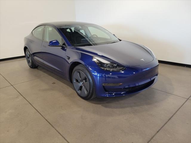 used 2023 Tesla Model 3 car, priced at $27,995