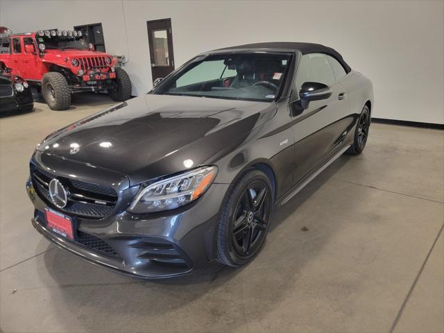used 2019 Mercedes-Benz AMG C 43 car, priced at $38,995