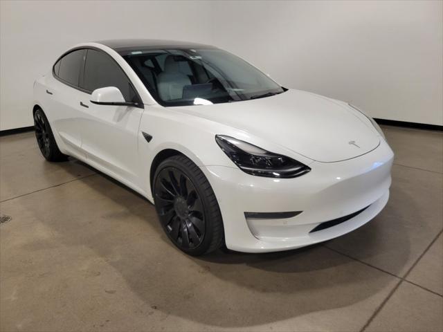 used 2022 Tesla Model 3 car, priced at $28,995